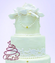 Свадебный торт Фамильный вензель