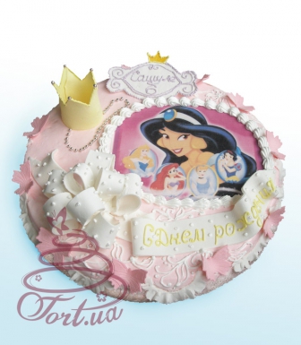 Детский торт в Киеве Бал  принцесс