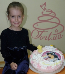 Детский торт "Бал принцесс"