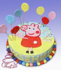 Детский торт Свинка Пеппа